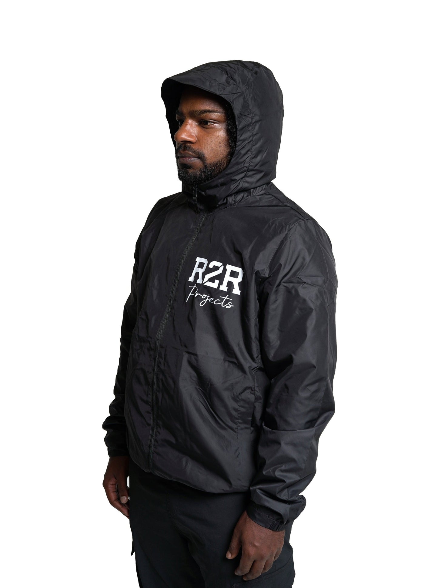 P2D2 WINDBREAKER - BLACK