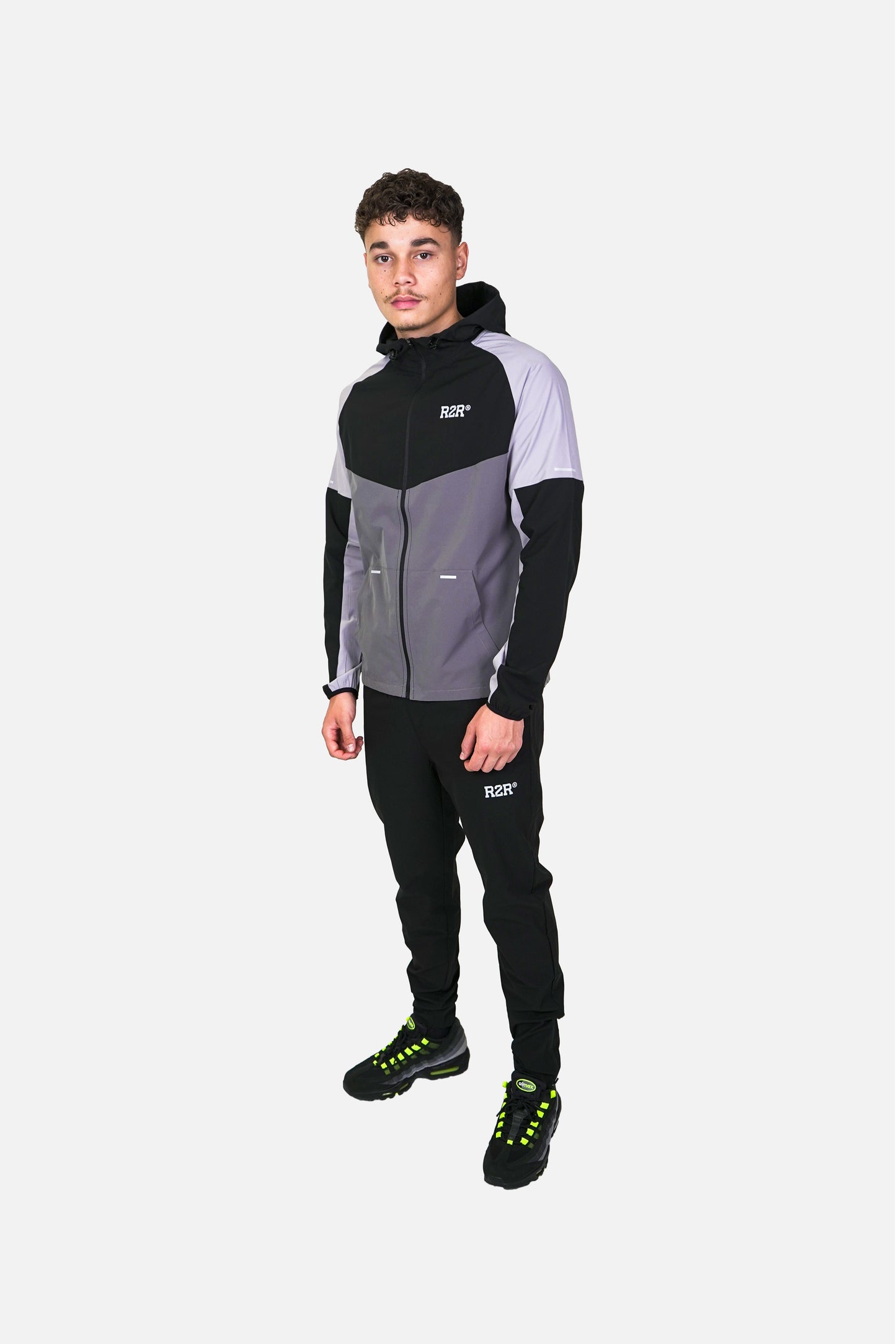 SFA JACKET - BLACK/PLATINUM GREY/MID GREY