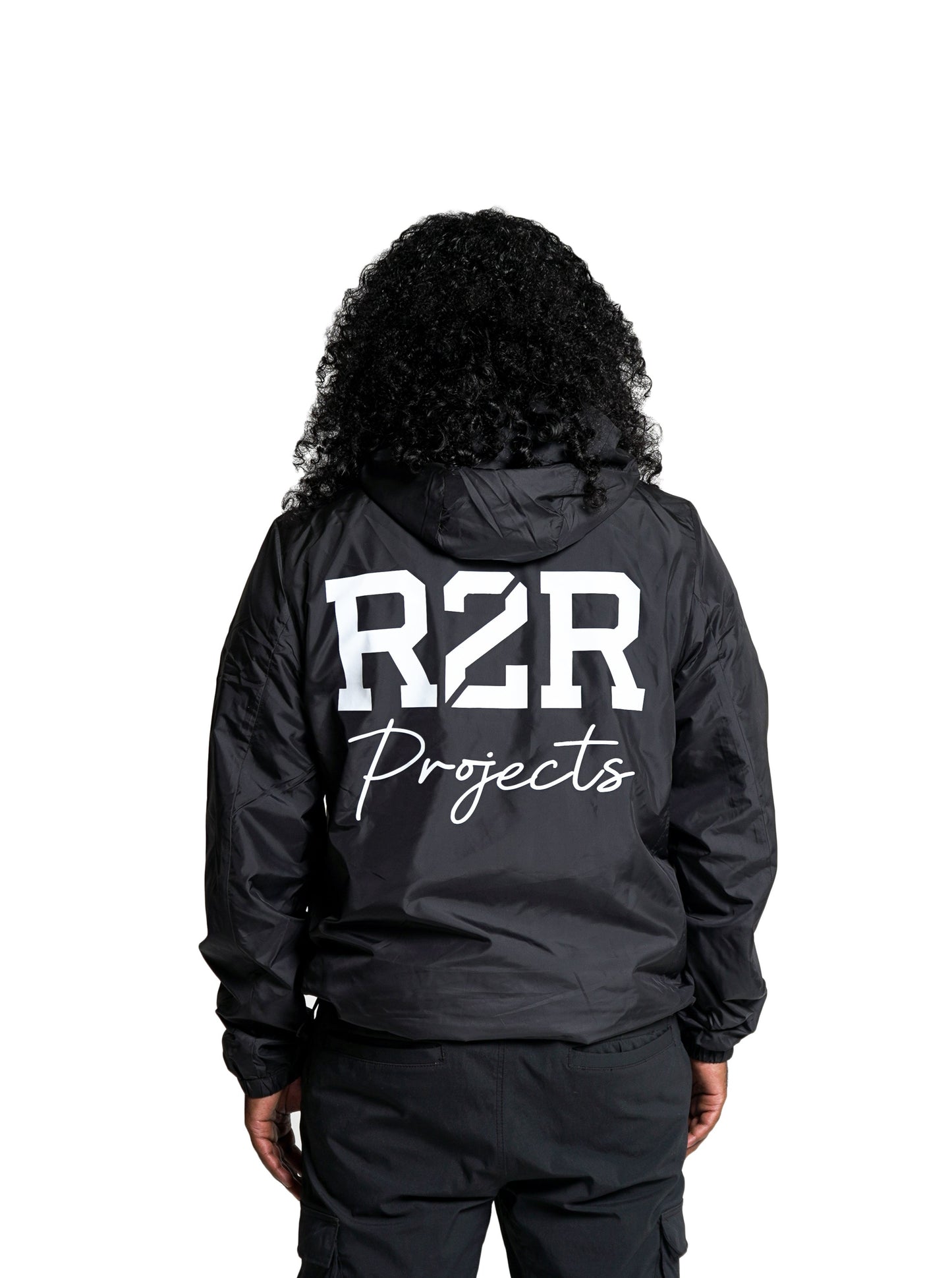 P2D2 WINDBREAKER - BLACK