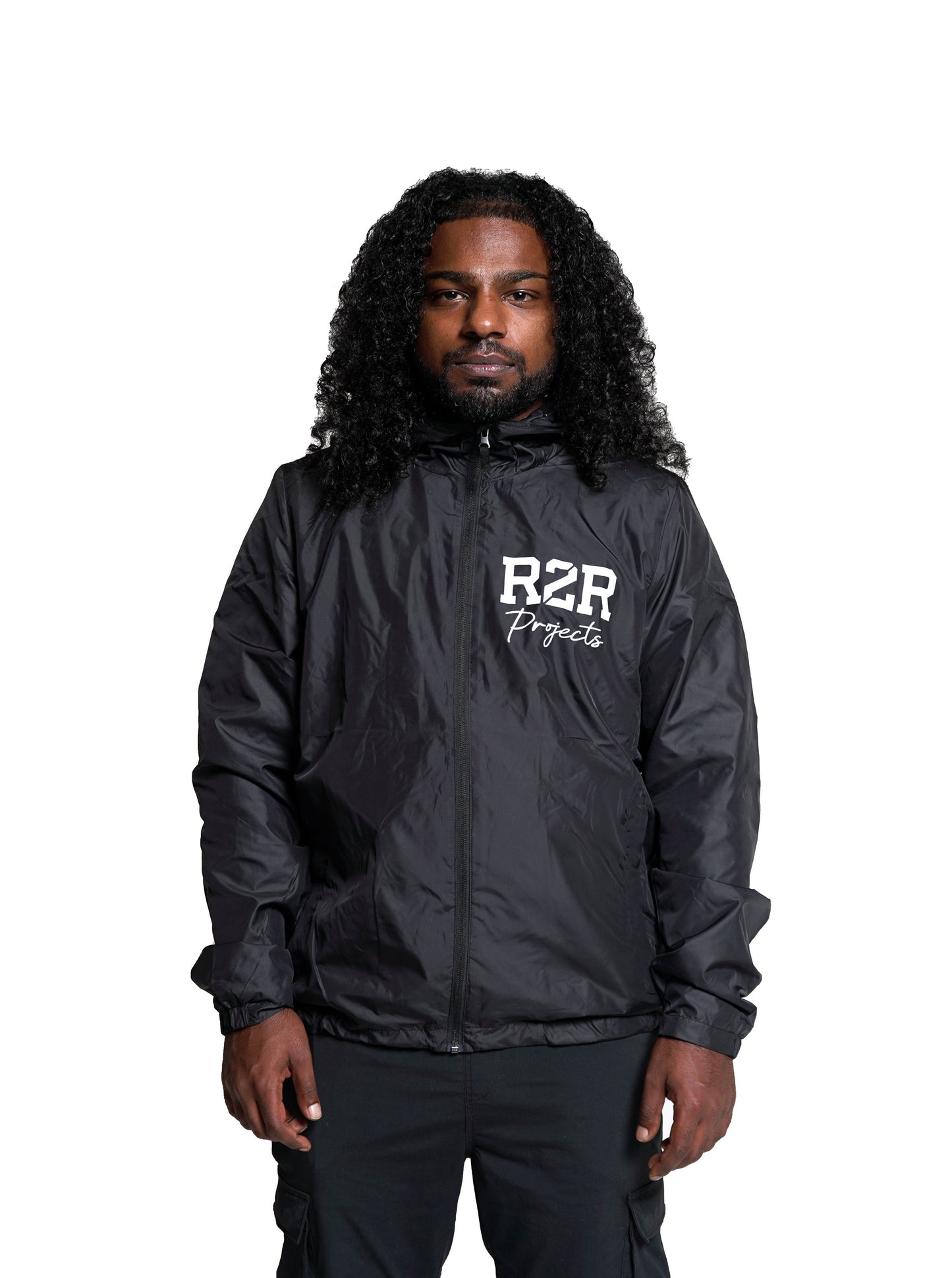 P2D2 WINDBREAKER - BLACK